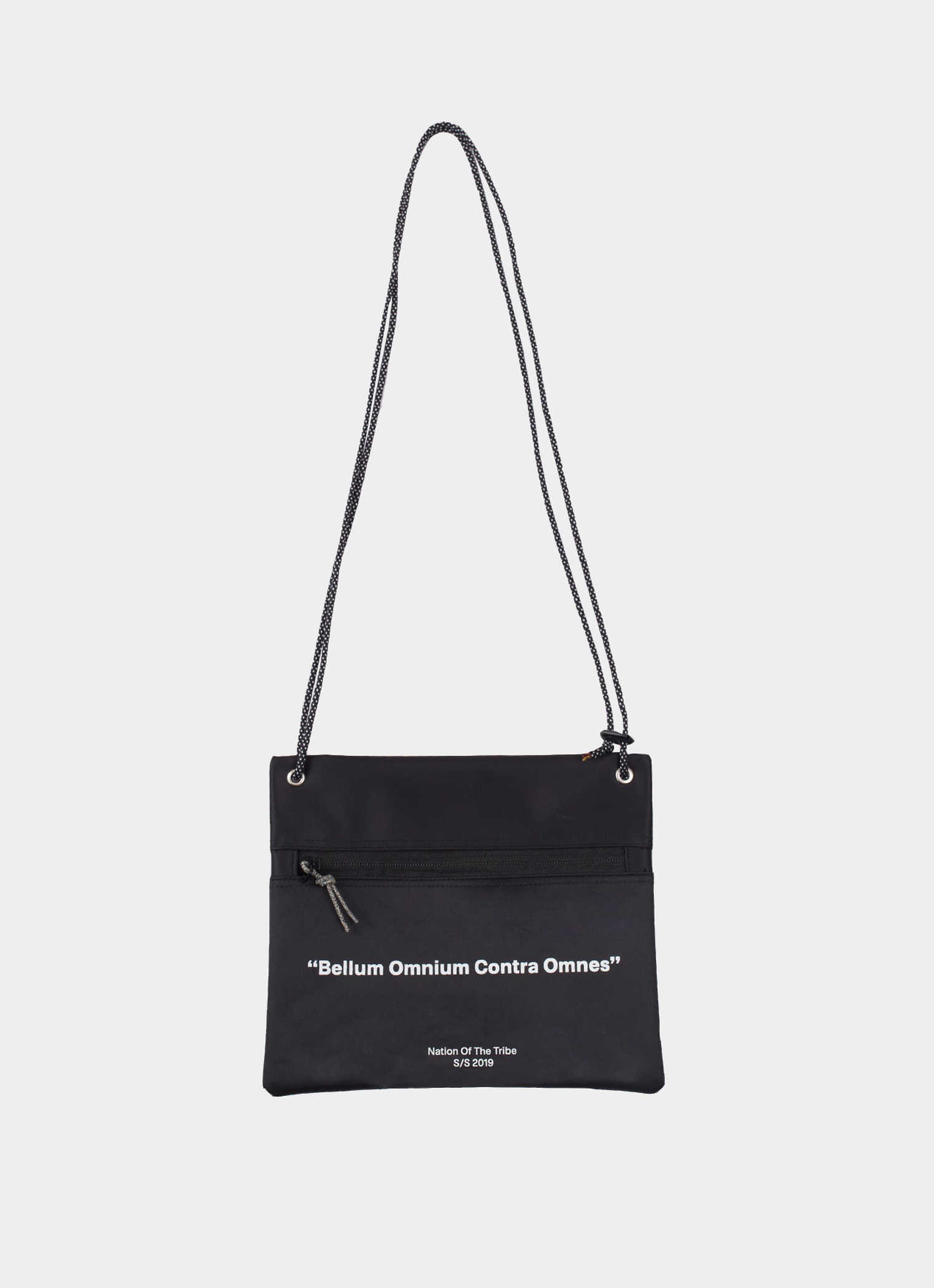 black small sling bag