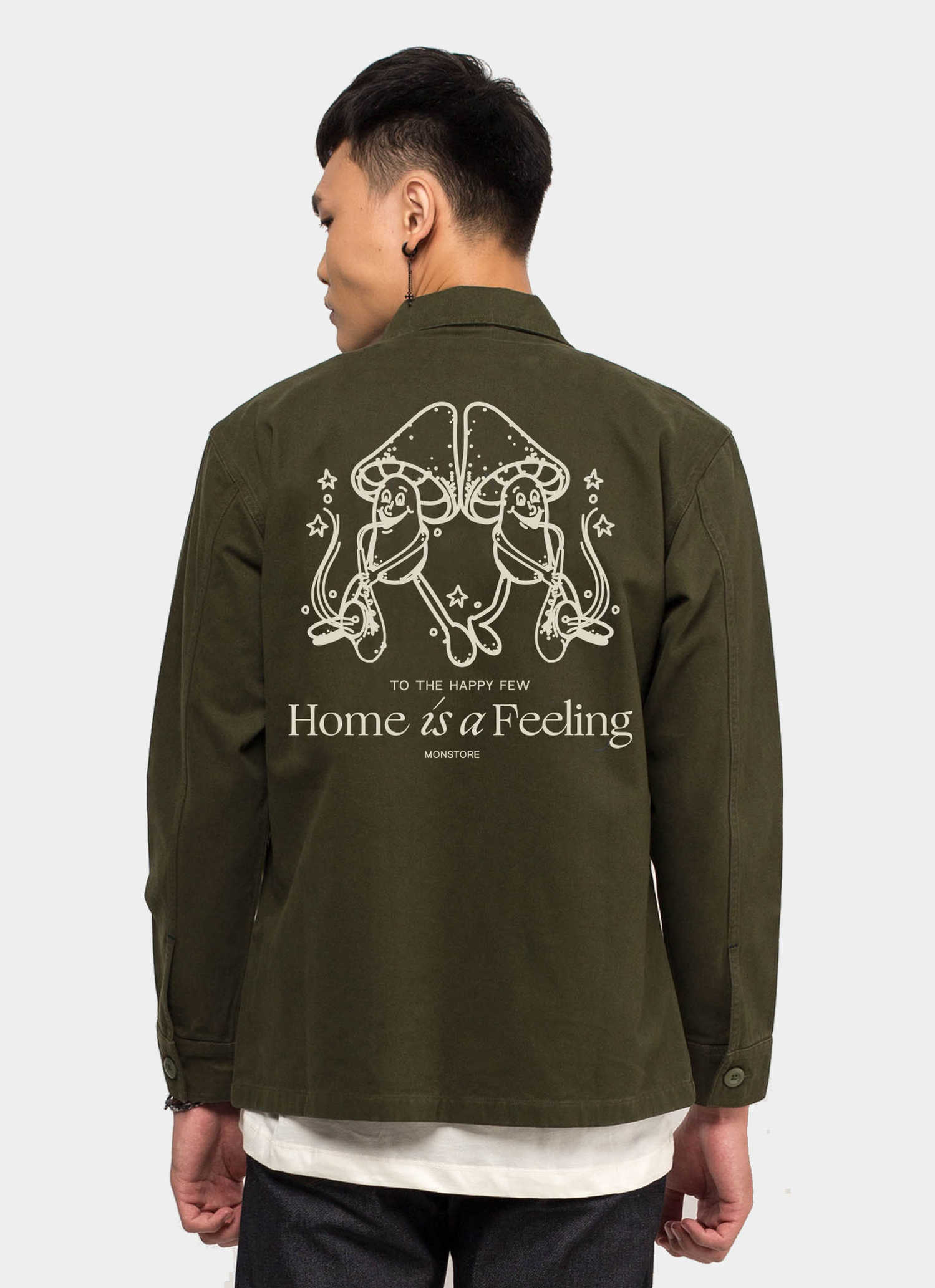 Product Men - Jackets - Home Chore Jacket Army Green Army Green