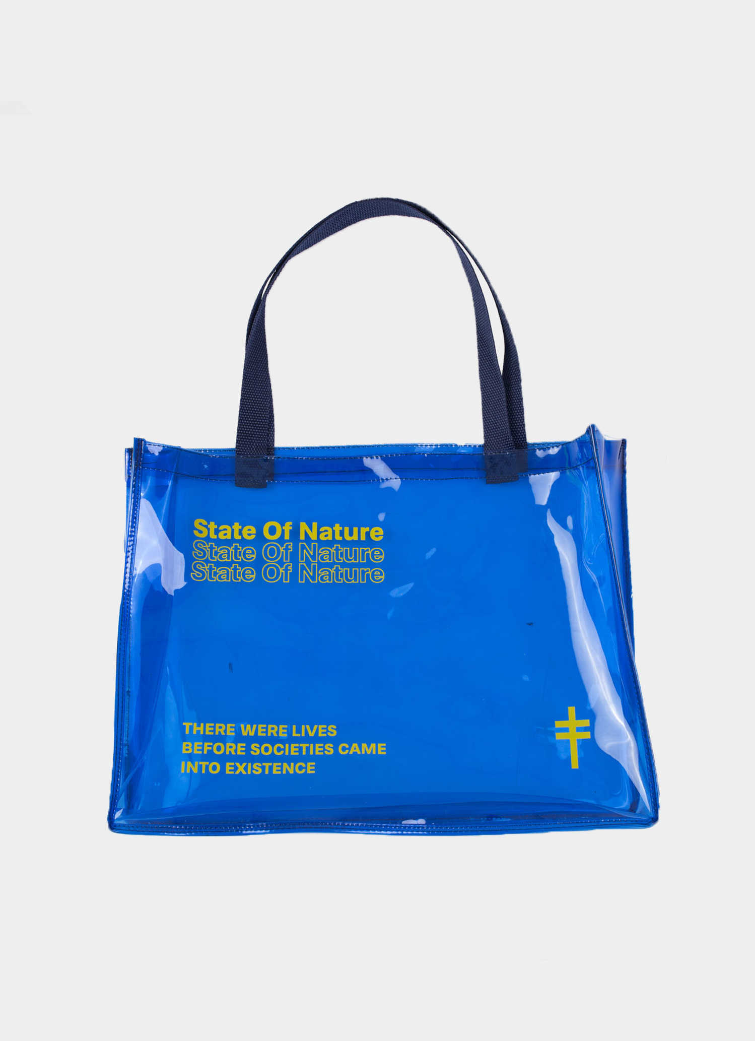 Product Men - Bags - State Of Nature Blue PVC Bag Blue