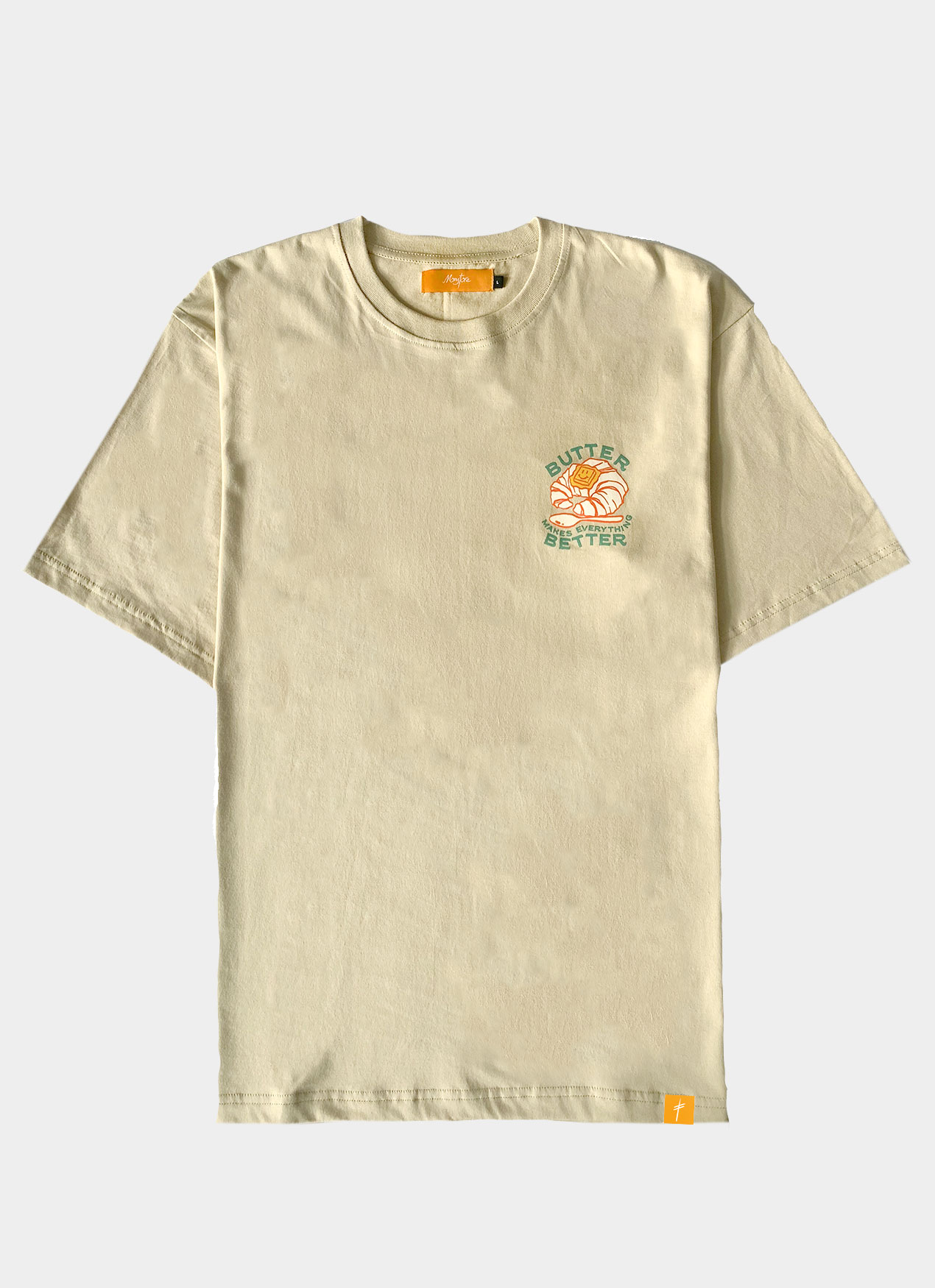 Product Men - Tees - Butter Better Beige Tee Beige | Monstore